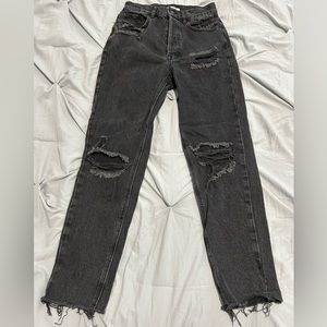 Pacsun Black Ripped Jeans